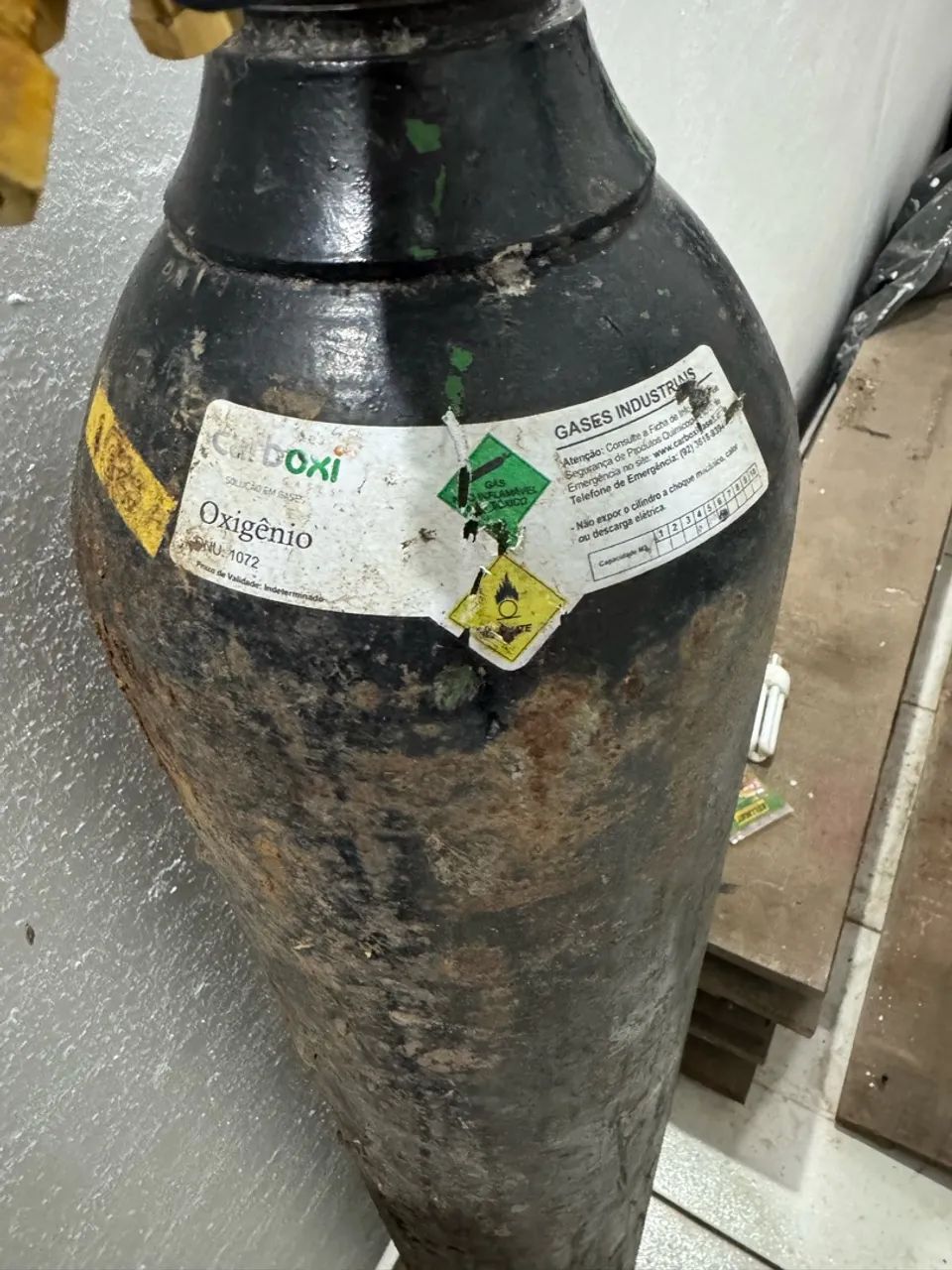 Garrafa para solda inox com monômetro  - Foto 3