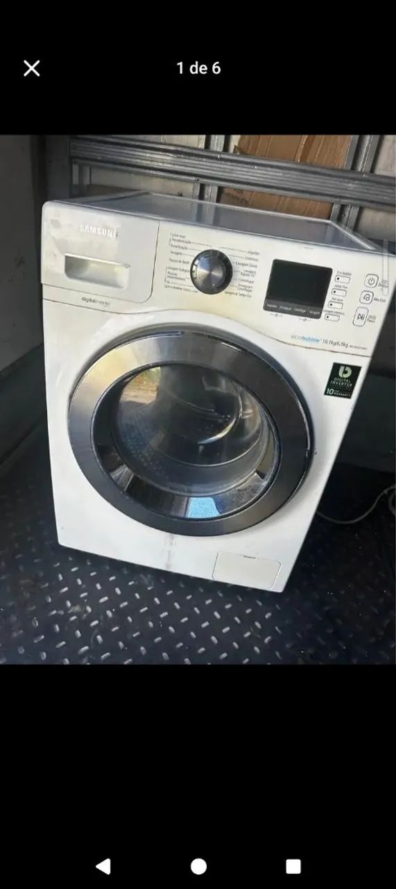 Lava e seca perfeita pronta pra uso ..