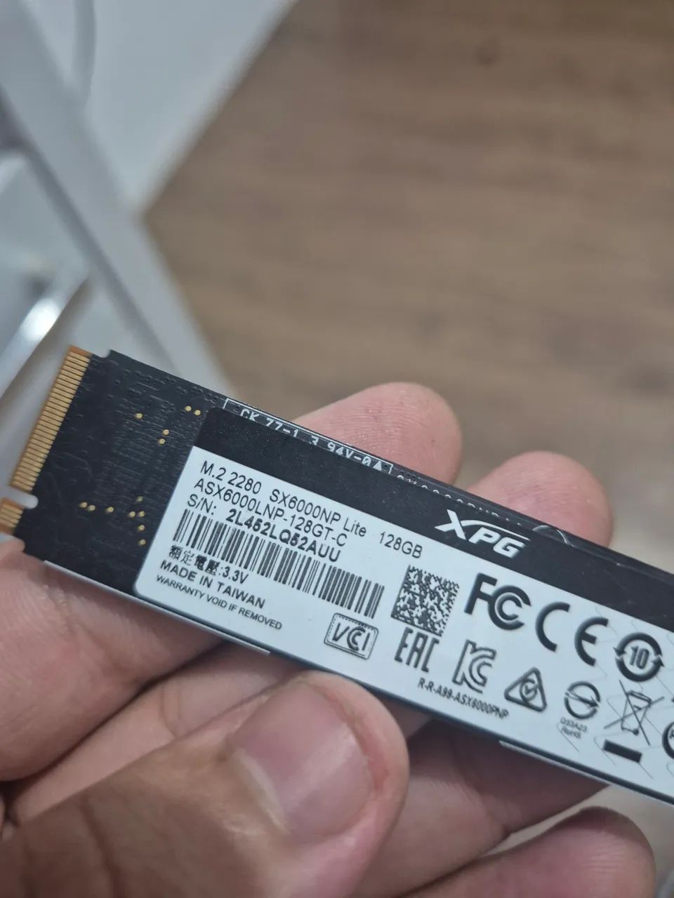 SSD NVME M2 2280 128Gb - Foto 2