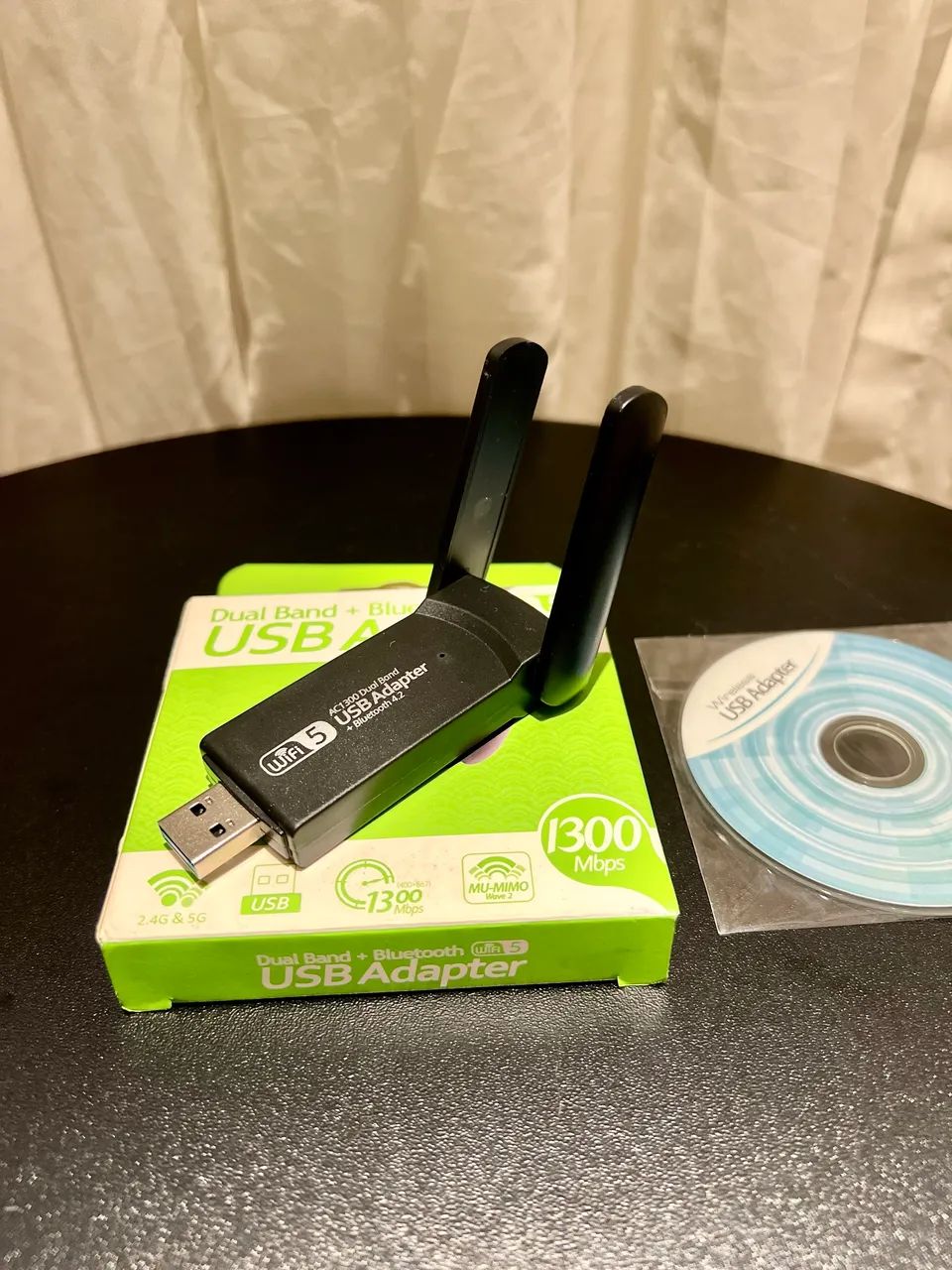 Adaptador WiFi USB - Conexão prática para seu computador - Foto 3