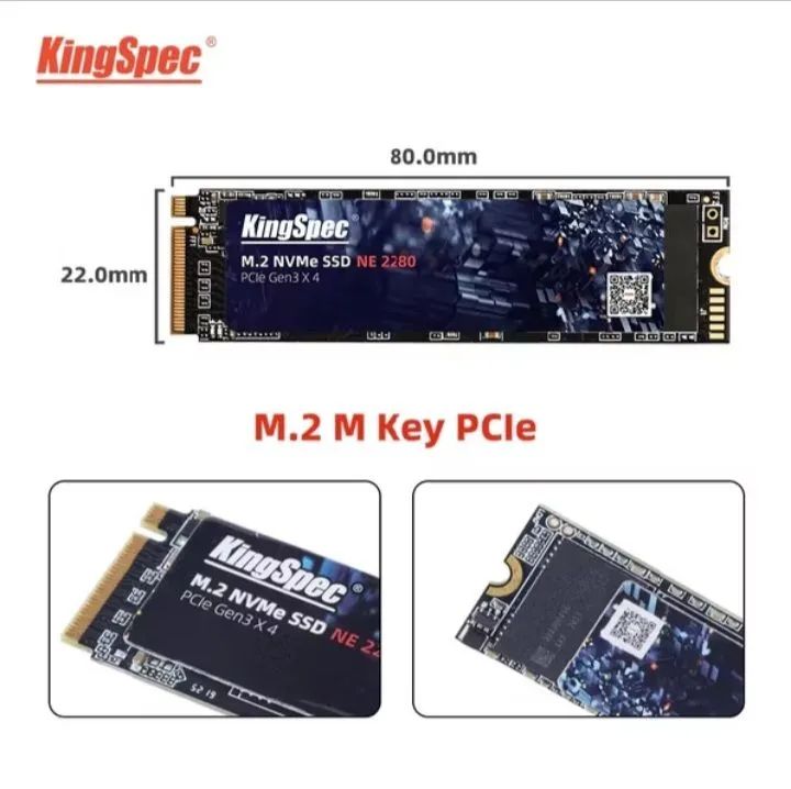 Ssd kingspec usado durante 1 mês, novo - Foto 3