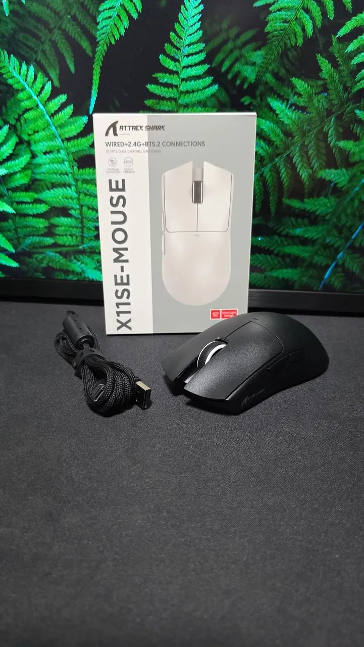 Mouse Attack Shark X11SE (versão sem dock) - Foto 2