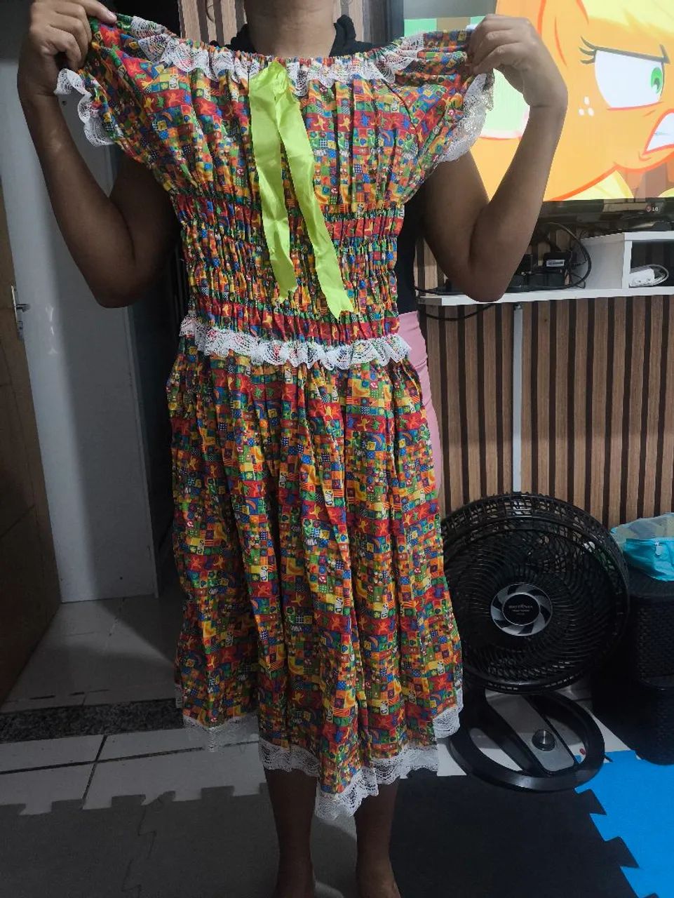 Vestido de festa junina tamanho M