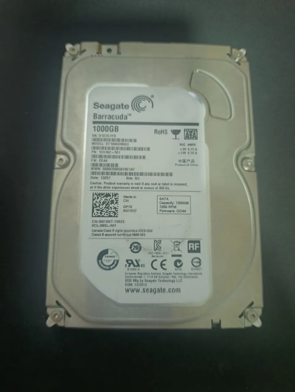 HD 1TB para Desktop