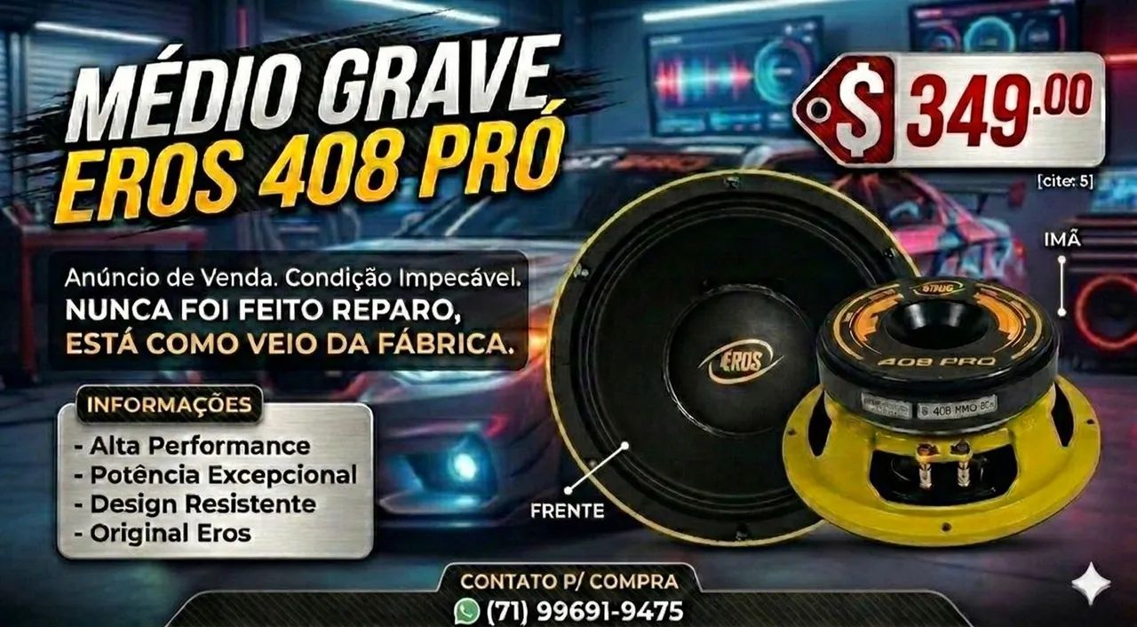 Médio grave Eros 8p