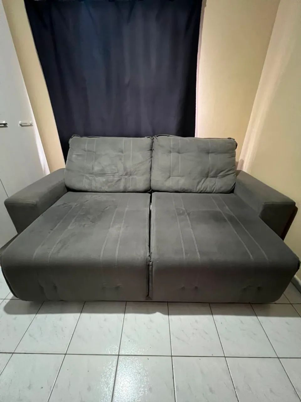 VENDO SOFA RETRÁTIL 4 LUGARES!