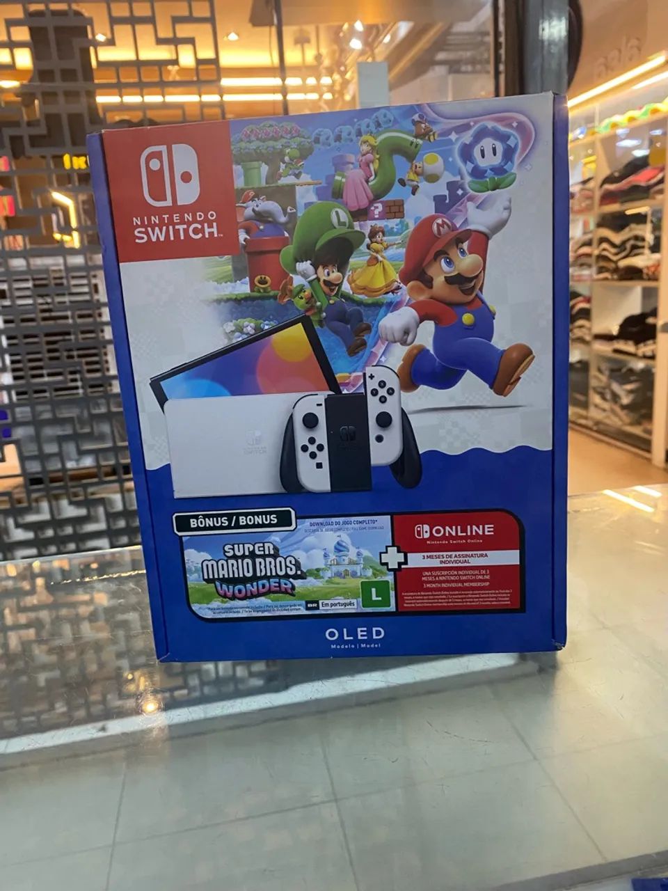 Nintendo switch oled desbloqueado 