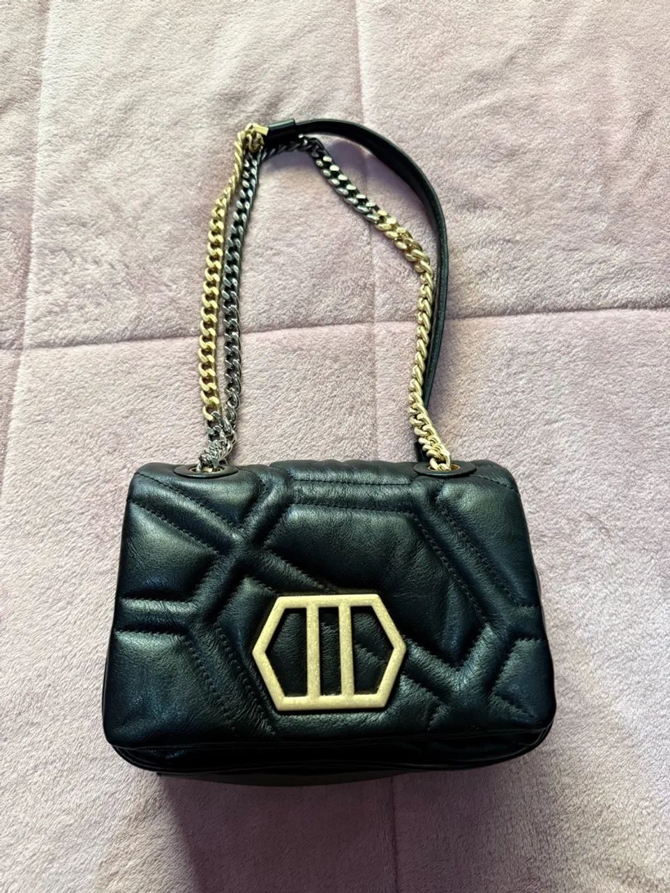Bolsa couro Emma Arezzo 