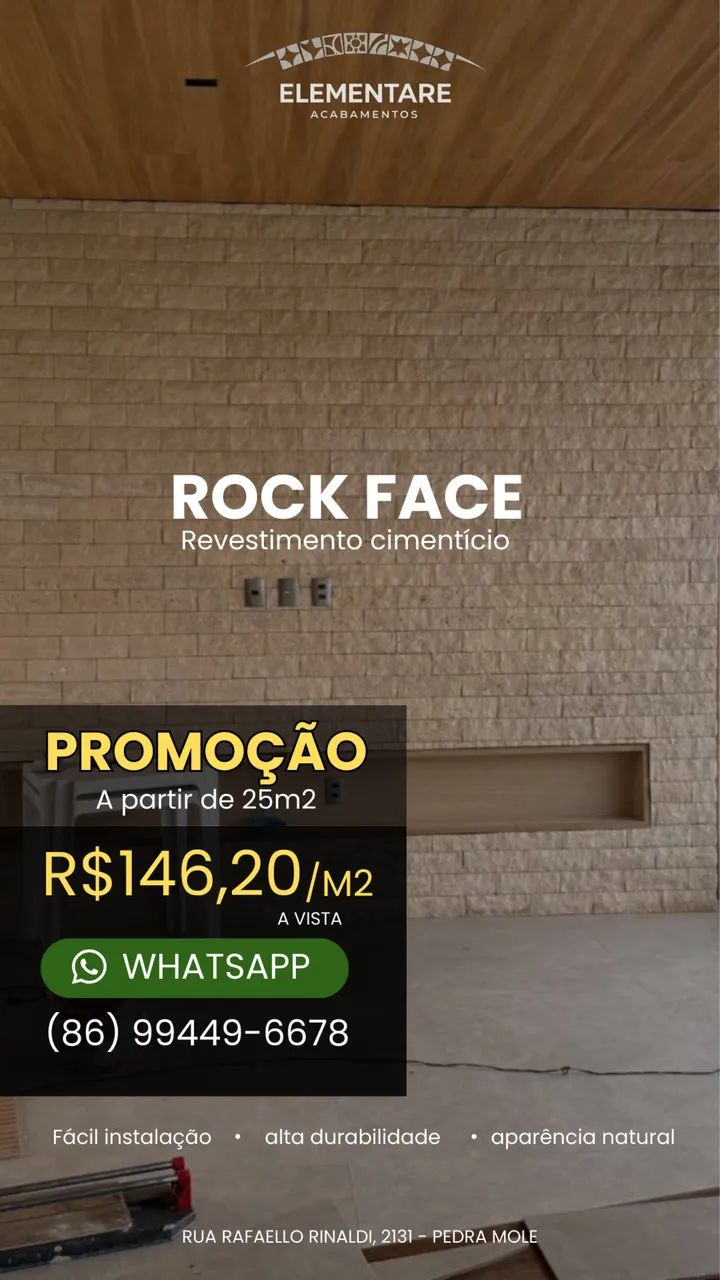 Revestimento Rockface Teresina 