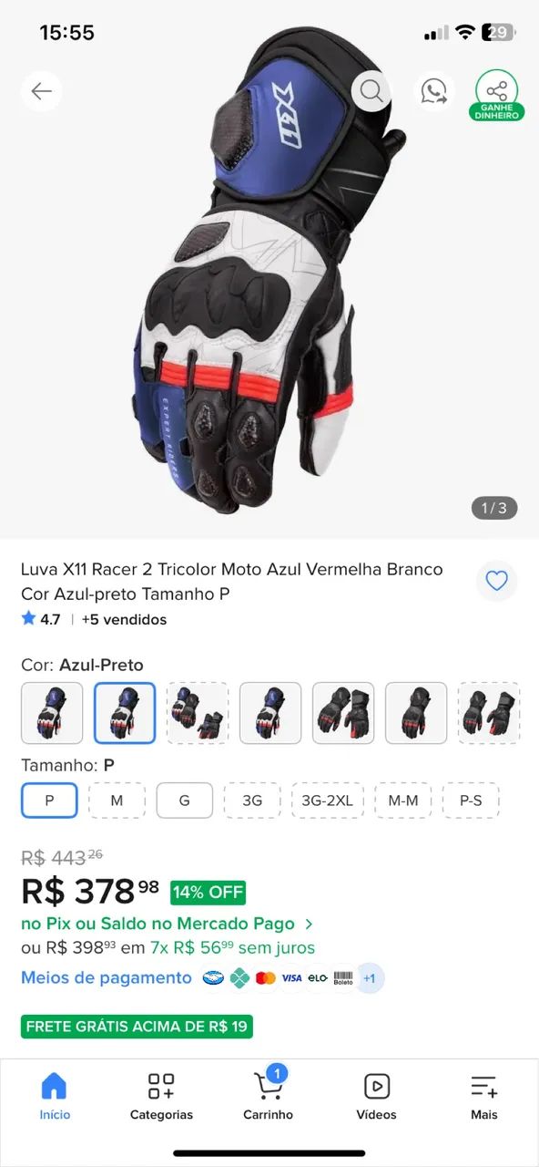 Luvas Racer 2  - Foto 3