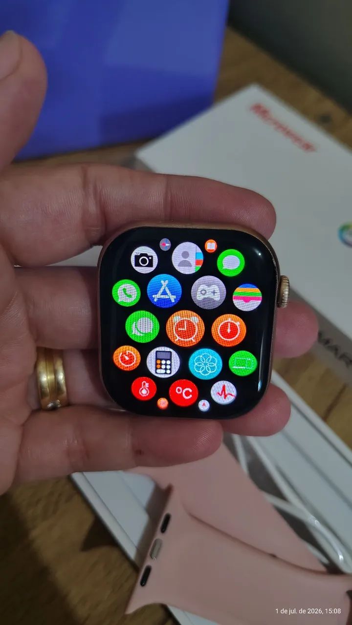 Relógio Smartwatch Rose Gold  - Foto 5
