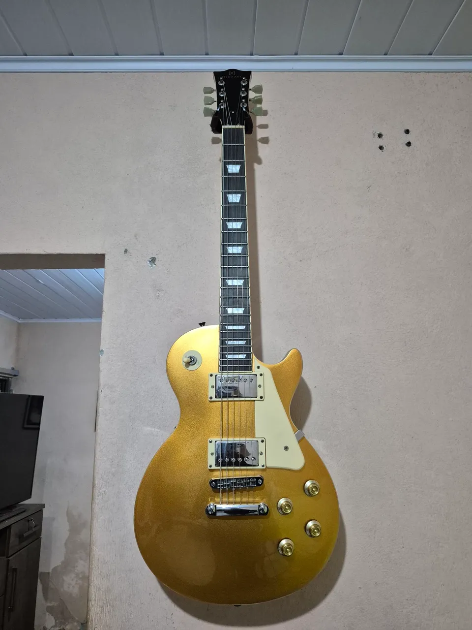 les paul gold top