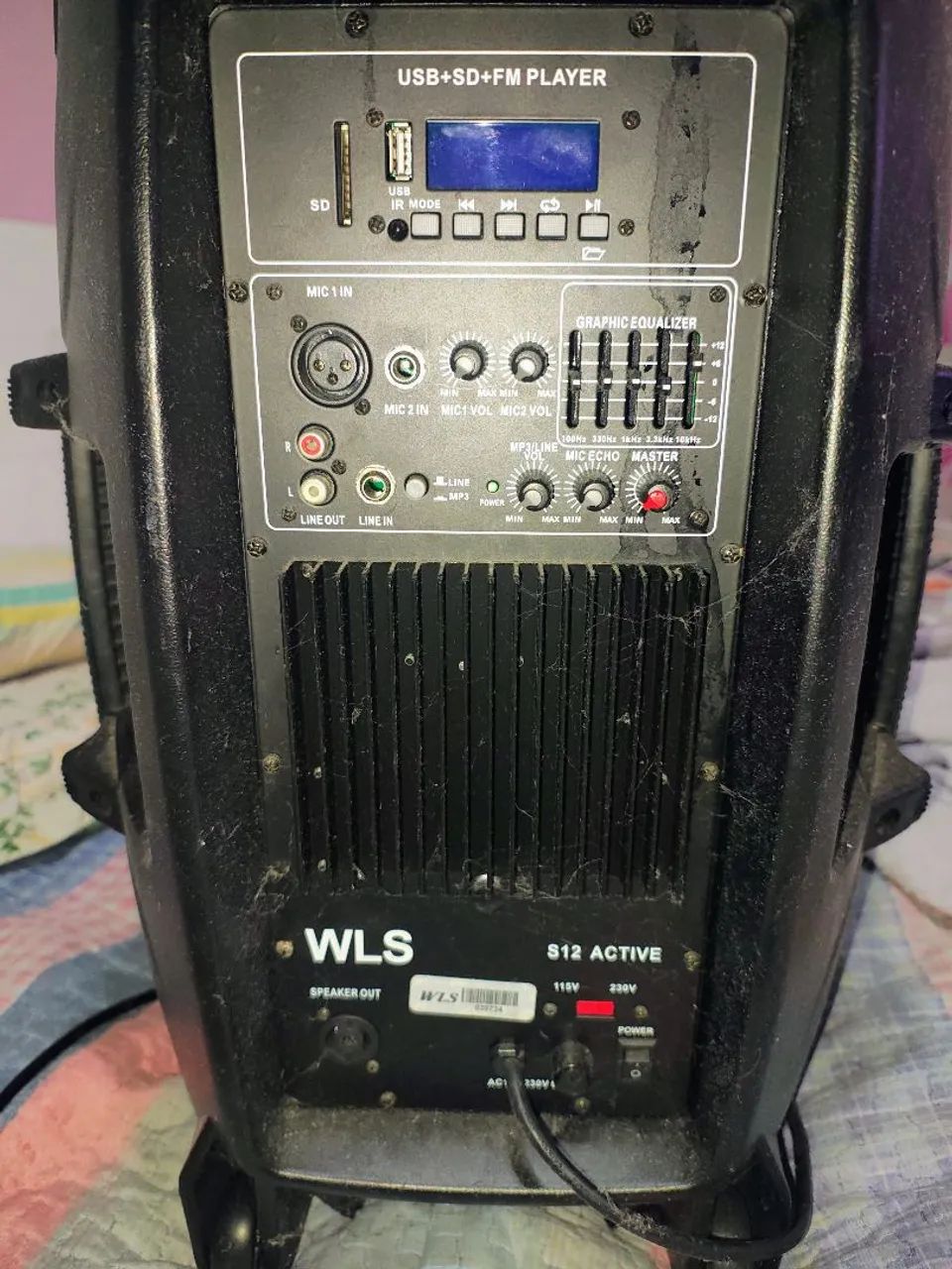 VENDO CAIXA DE SOM ACÚSTICA WLS S12 ACTIVE  - Foto 2