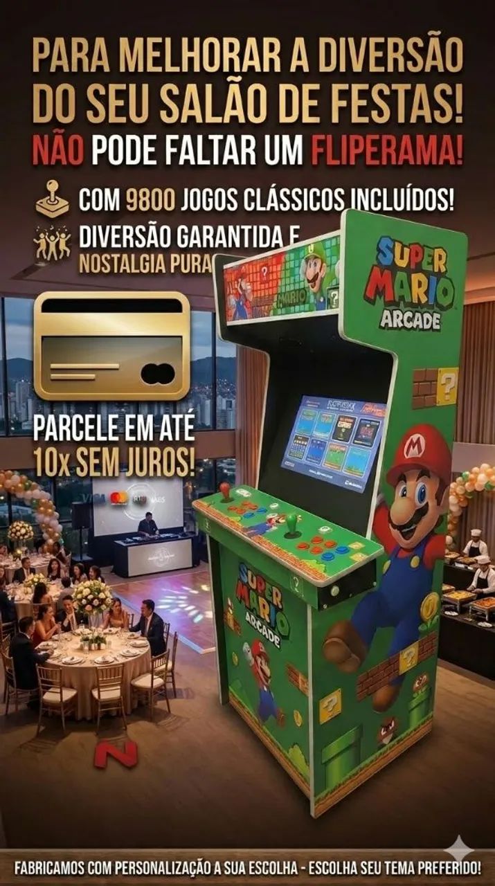 Fliperama Multijogos para seu comercio - Foto 2