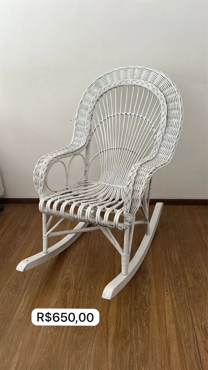 Cadeira de vime