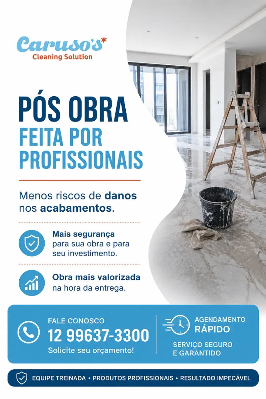 LIMPEZA- PÓS