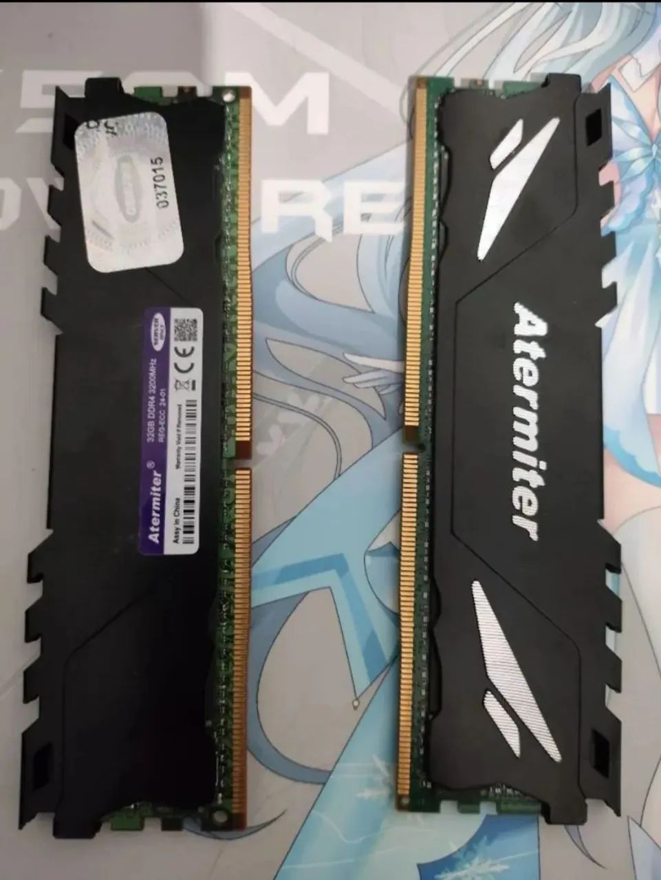 Memória Ram Atermiter 64gb(2x32) Ddr4 3200mhz Desktop Server Only