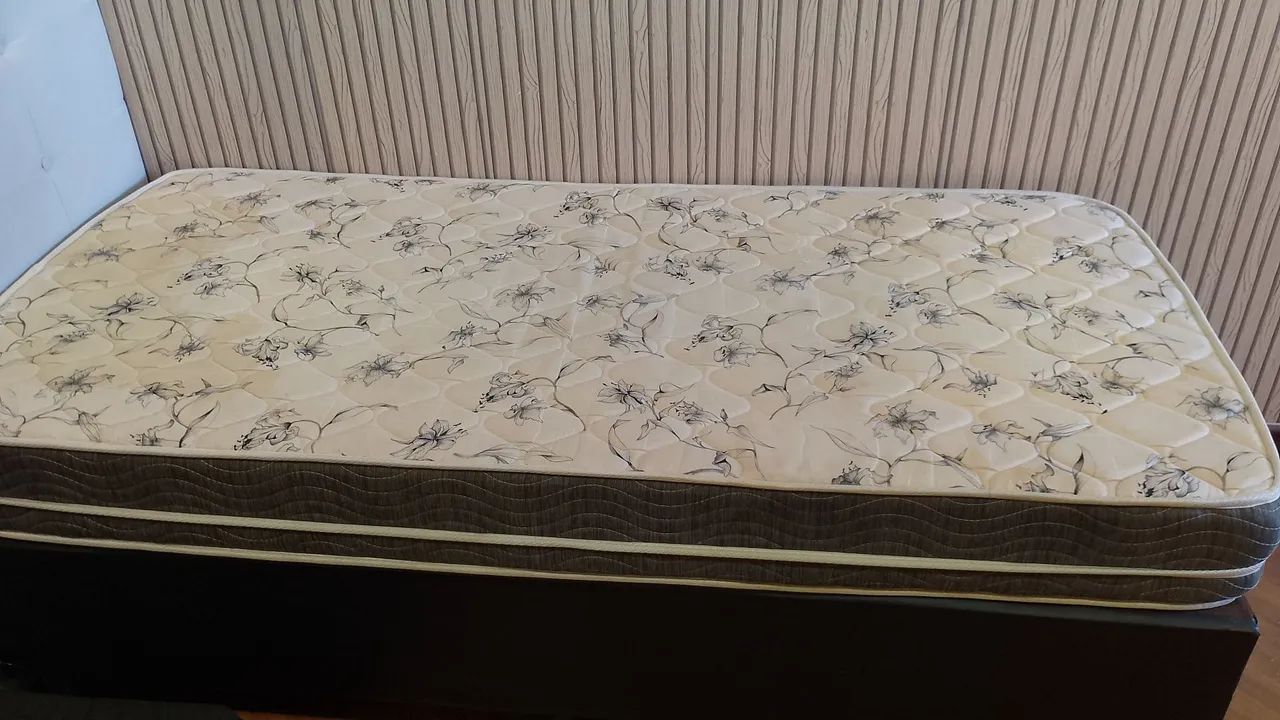 Cama box solteiro e colchão  - Foto 2