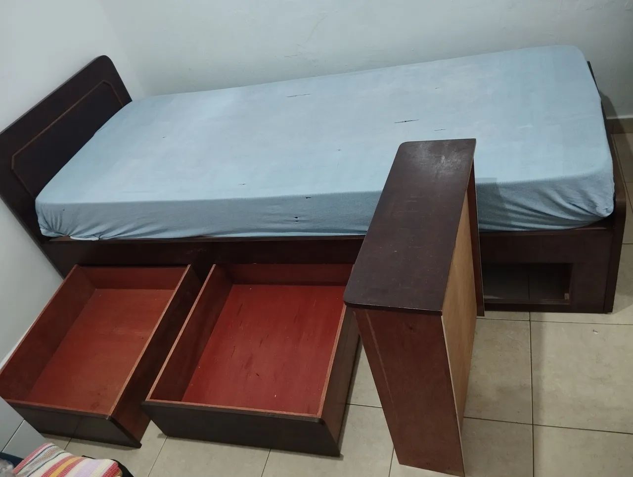 Cama Solteiro + Colchão - Foto 4