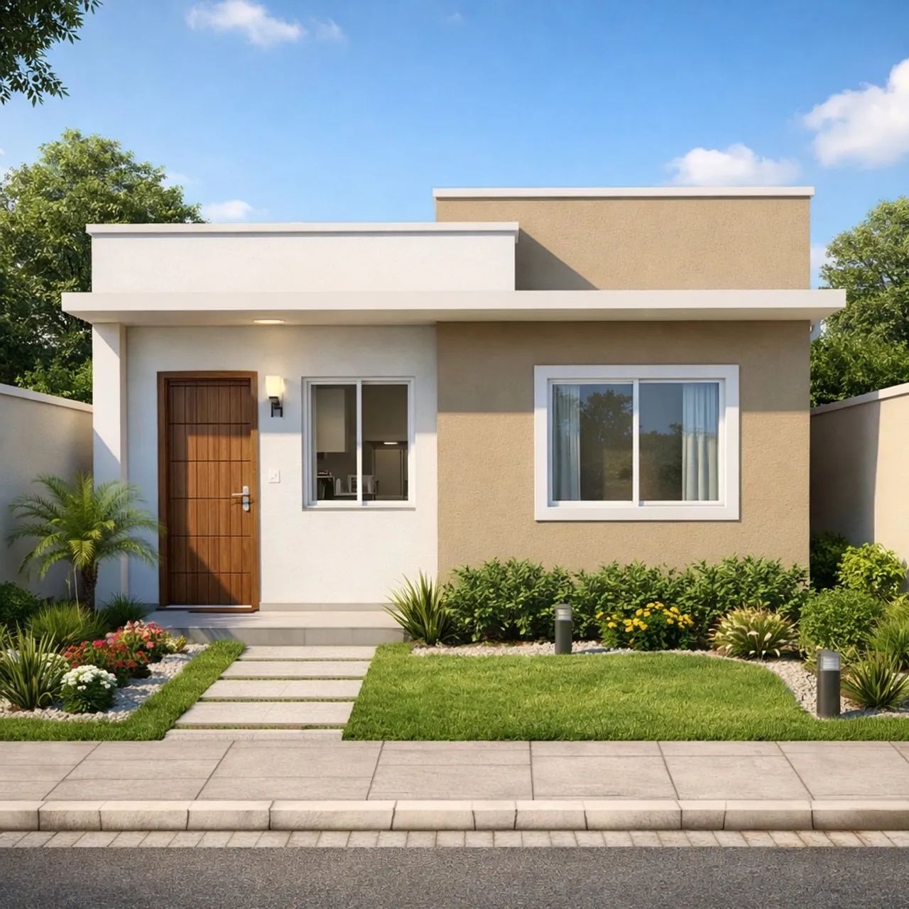 Projeto de Casa Popular - Funcional, Moderna e Acessível!