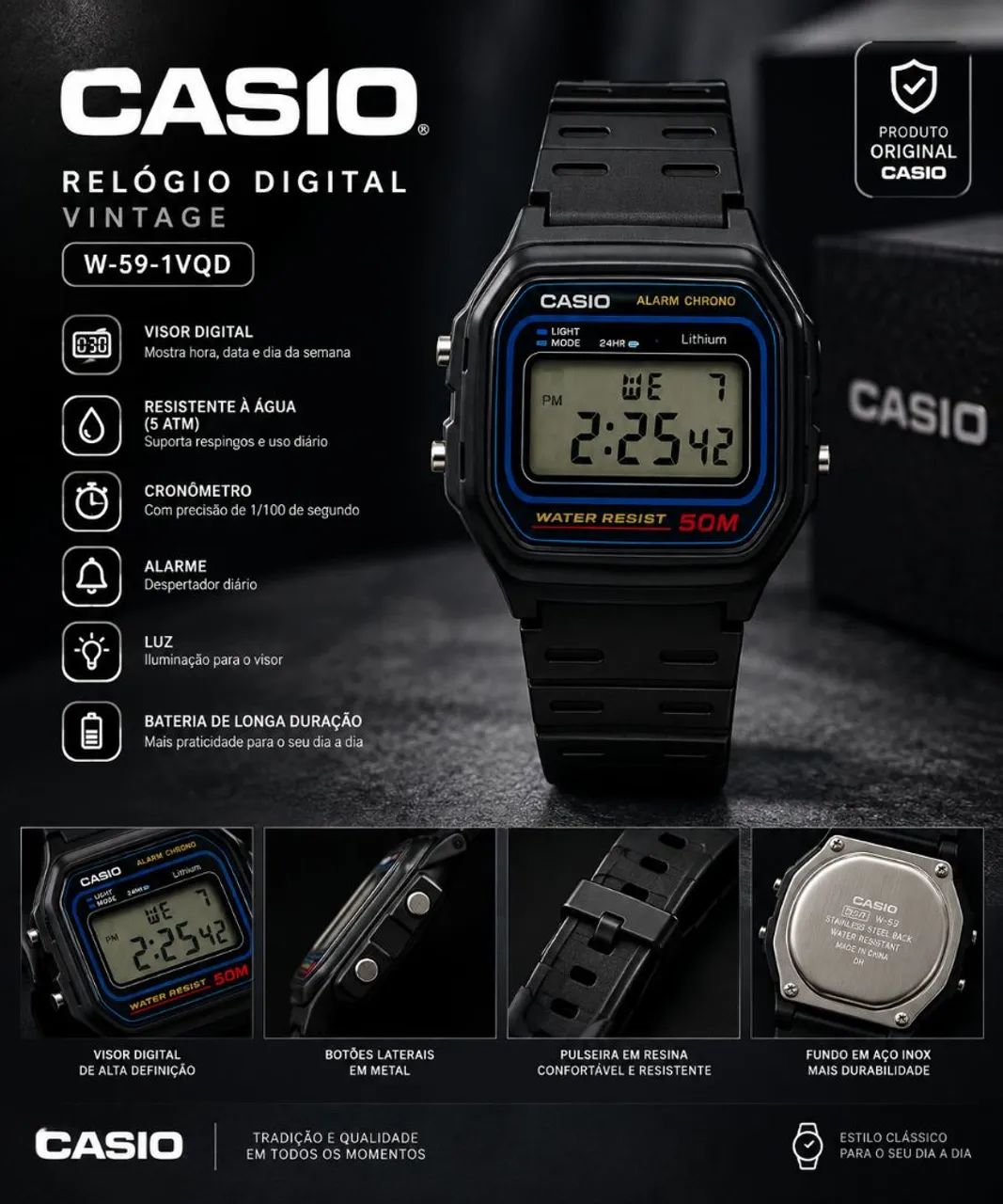 Relógio Casio Original novo 