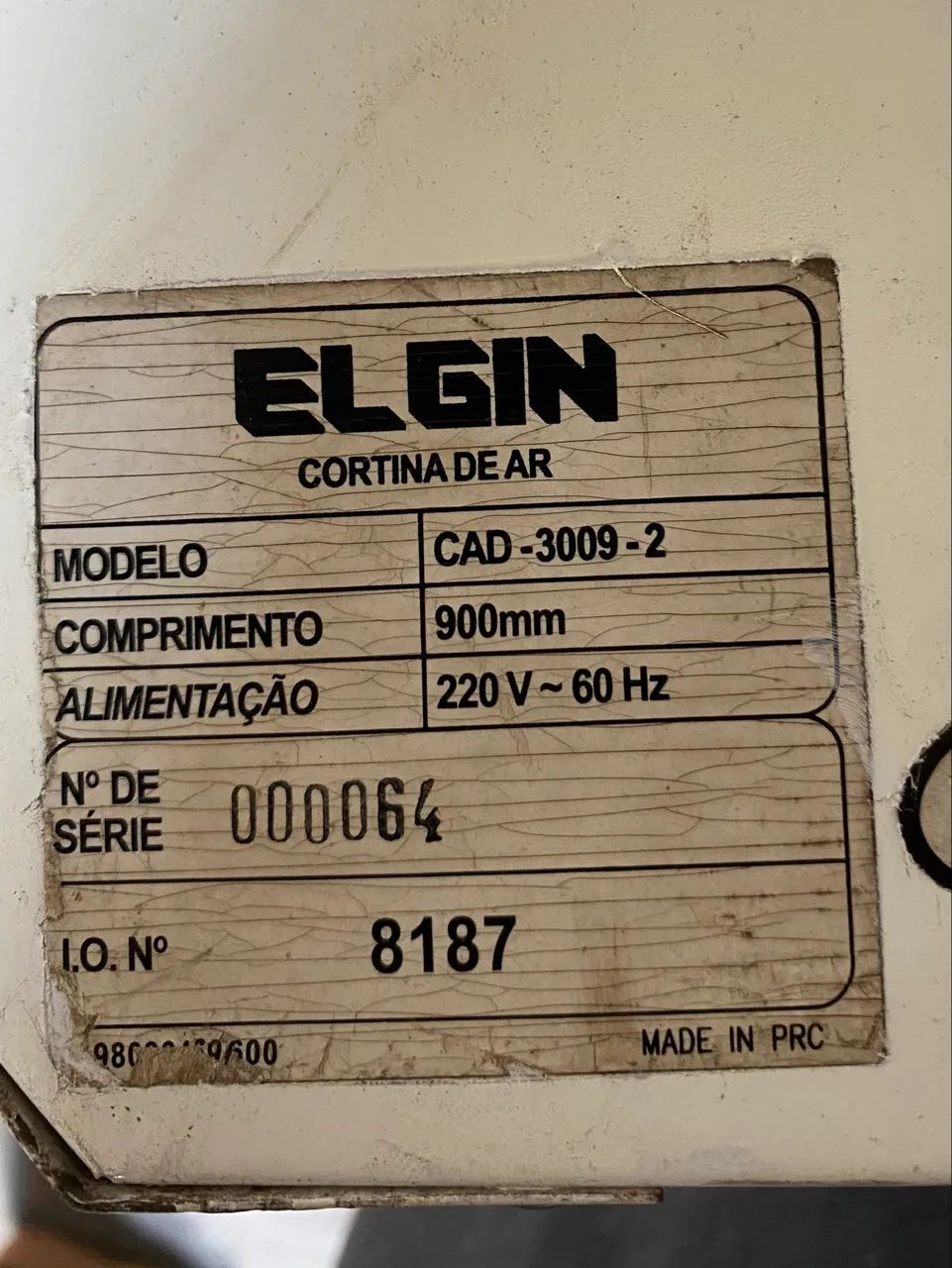 VENDO CORTINA DE AR - ELGIN - Foto 4