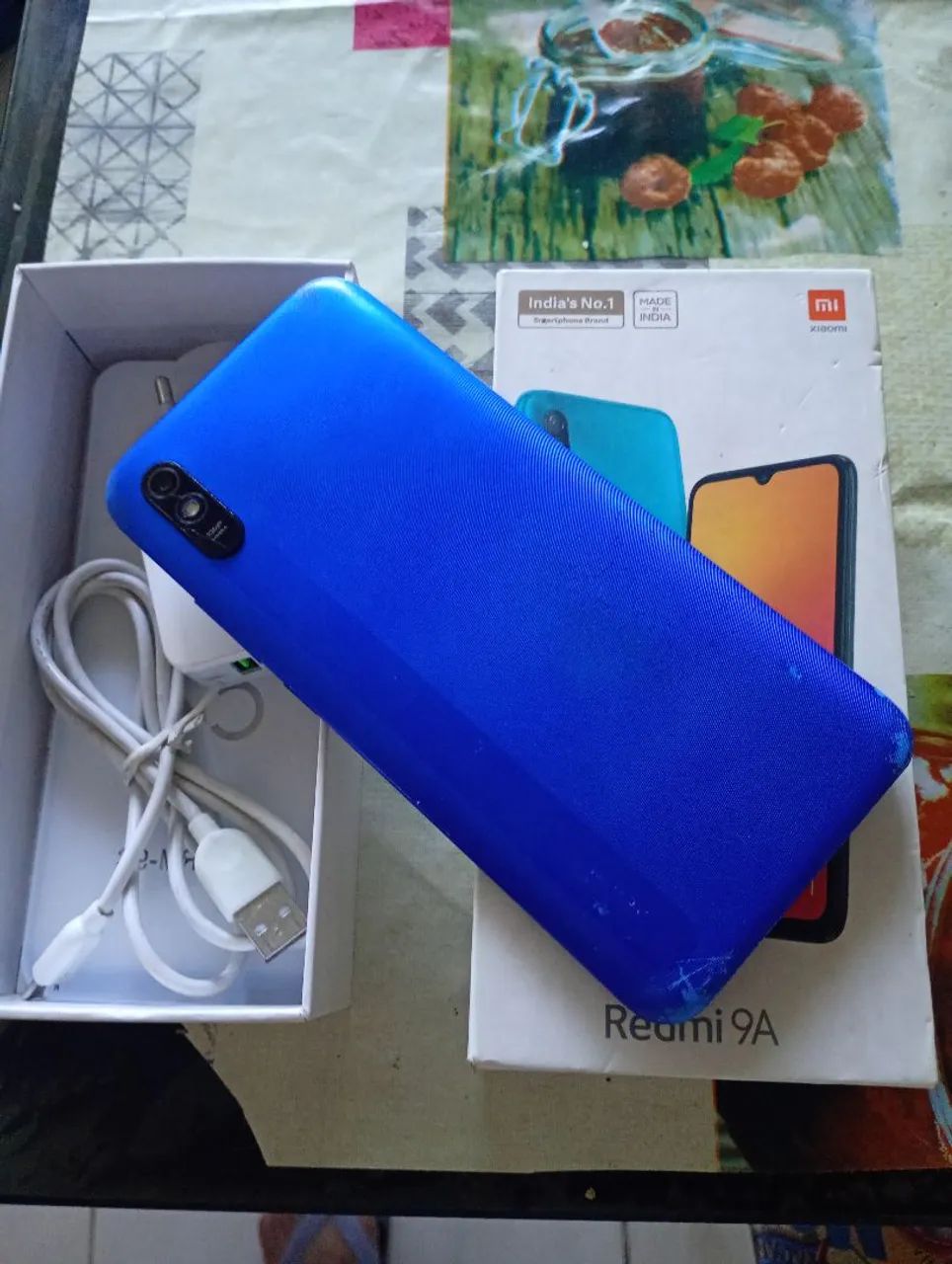 Redimi note 9A 32 giga tela trincada mas funciona tudo 