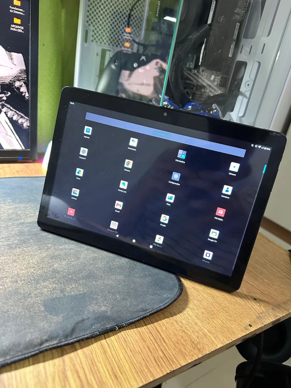 Aceito troca, tablet PARA ESTUDO OU ASSISTIR - Foto 4