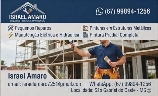 Tá precisando fazer reparos.
