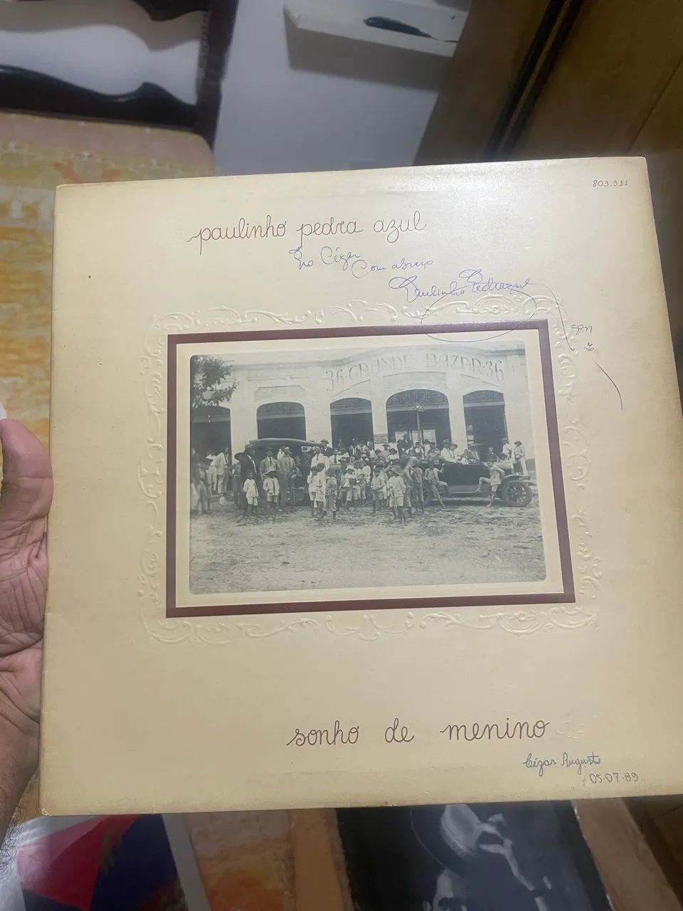 COLETÂNEA PAULINHO PEDRA AZUL LP VINIL - Foto 3