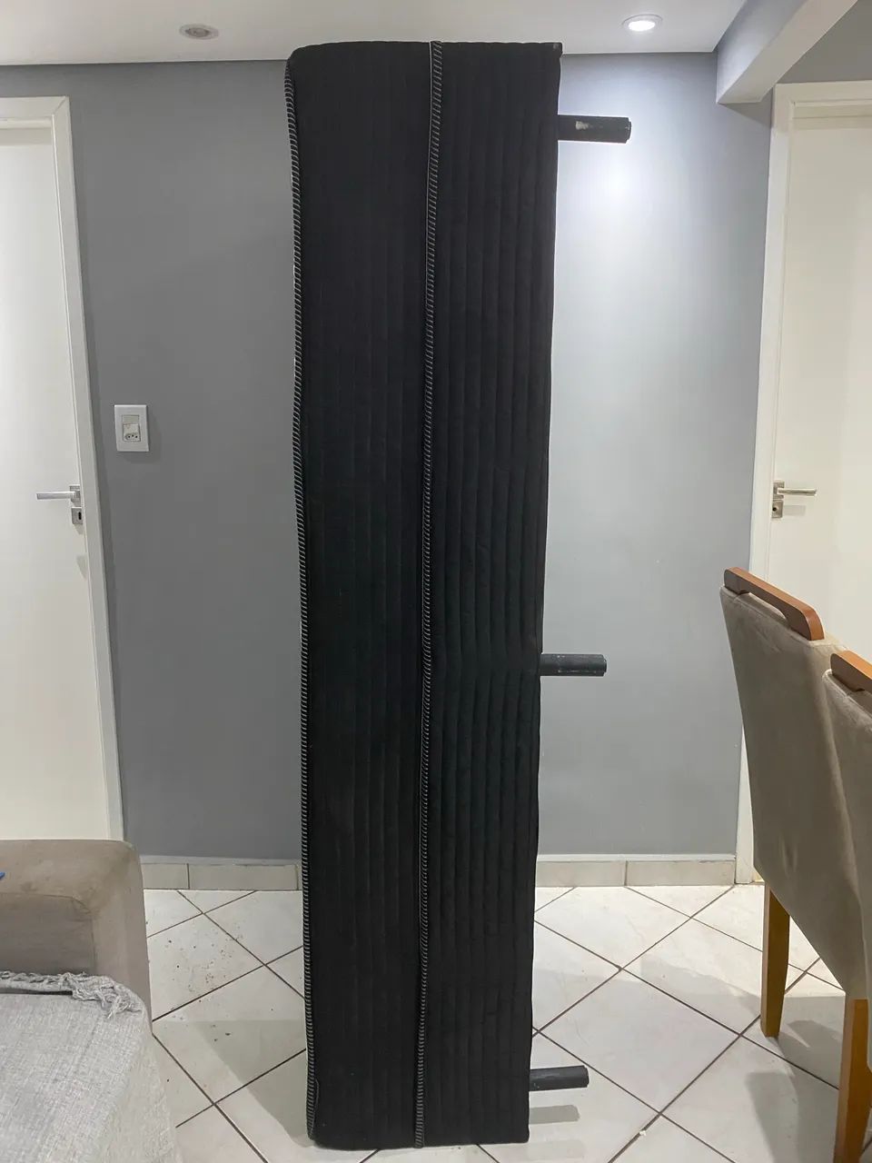 Cama box de solteiro (com colchão conjugado) - Foto 3