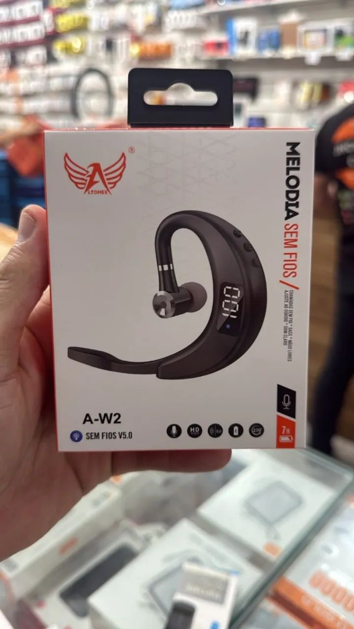 Fone de ouvido com microfone (Atacado)