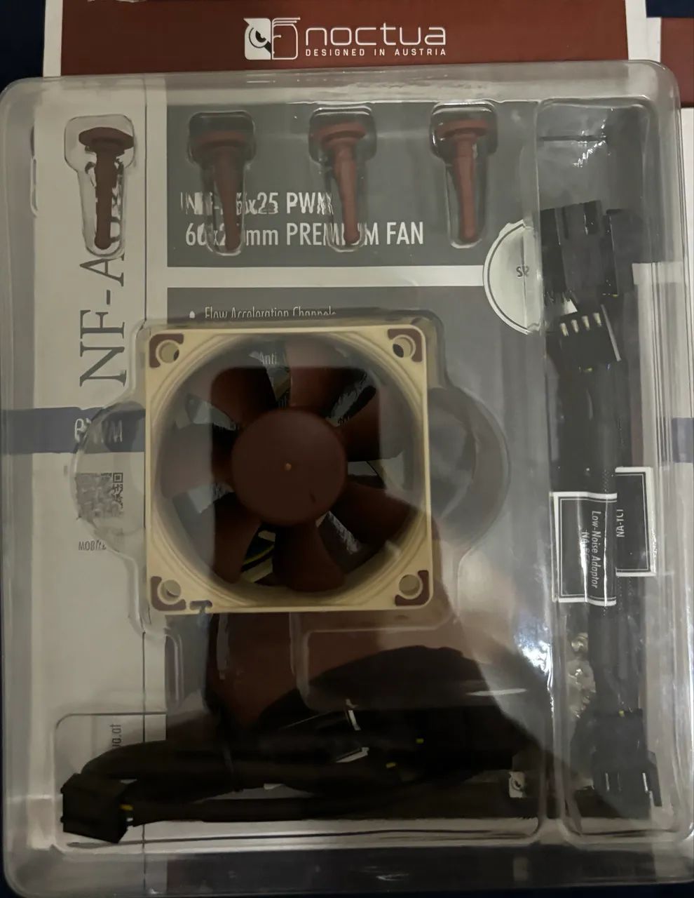 Fan cooler Noctua 60mm NF-A6x25 pwm premium fan - Foto 3