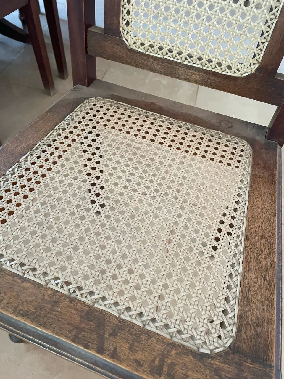 Cadeira de palhinha 