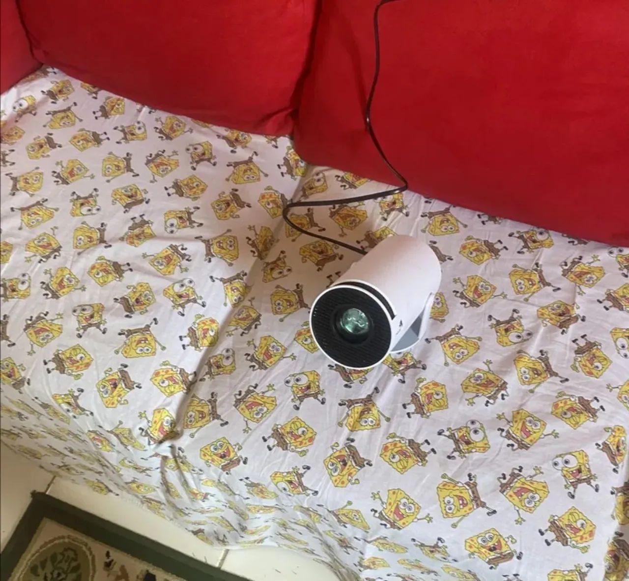 Mini Projetor Smart ? Completo e em ótimo estado