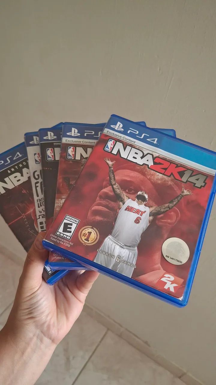 Jogo PS4- NBA 2k - Original - Jogos de Vídeo Game - Jardim da