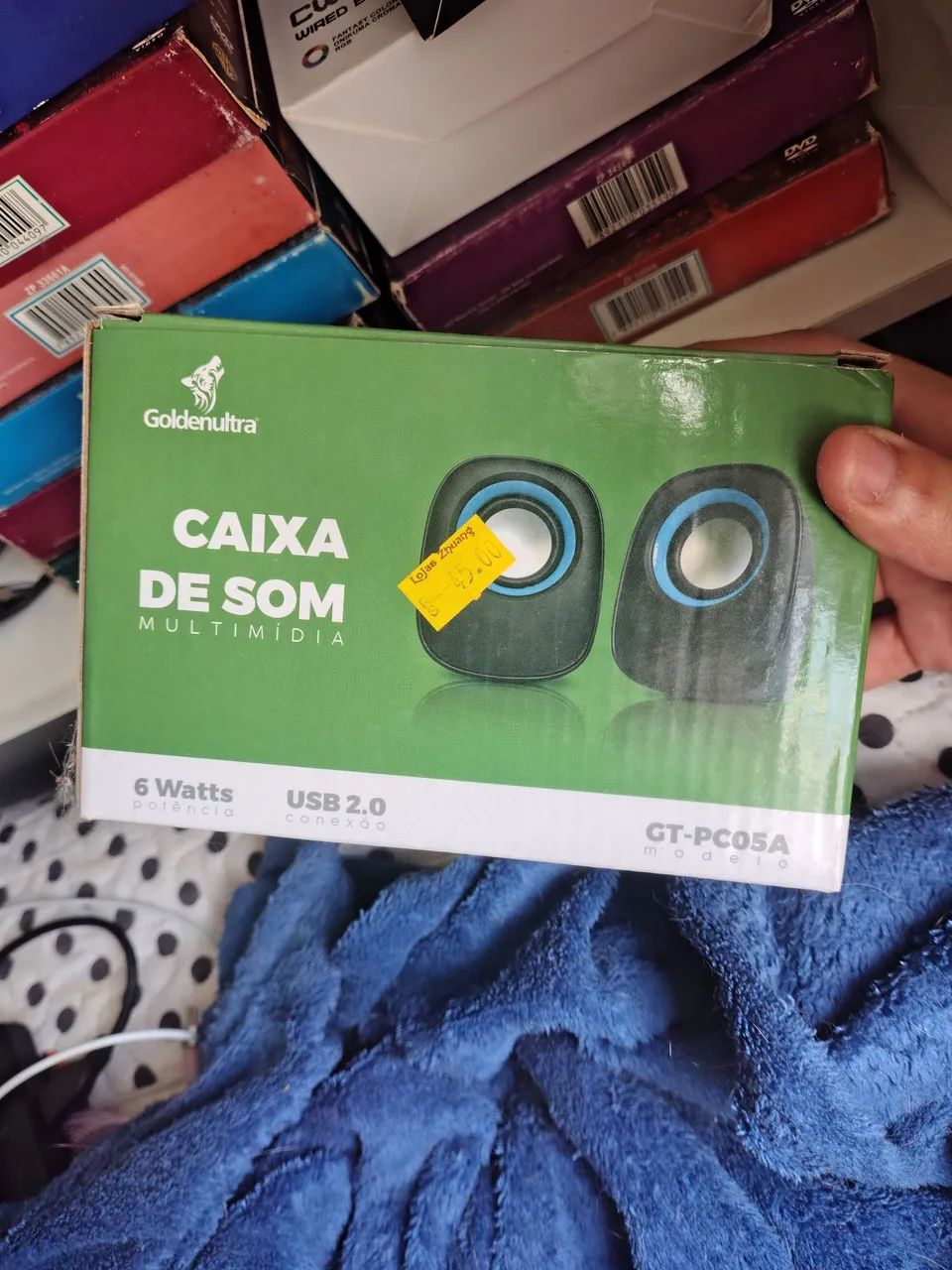 caixa de som para pc - Foto 2
