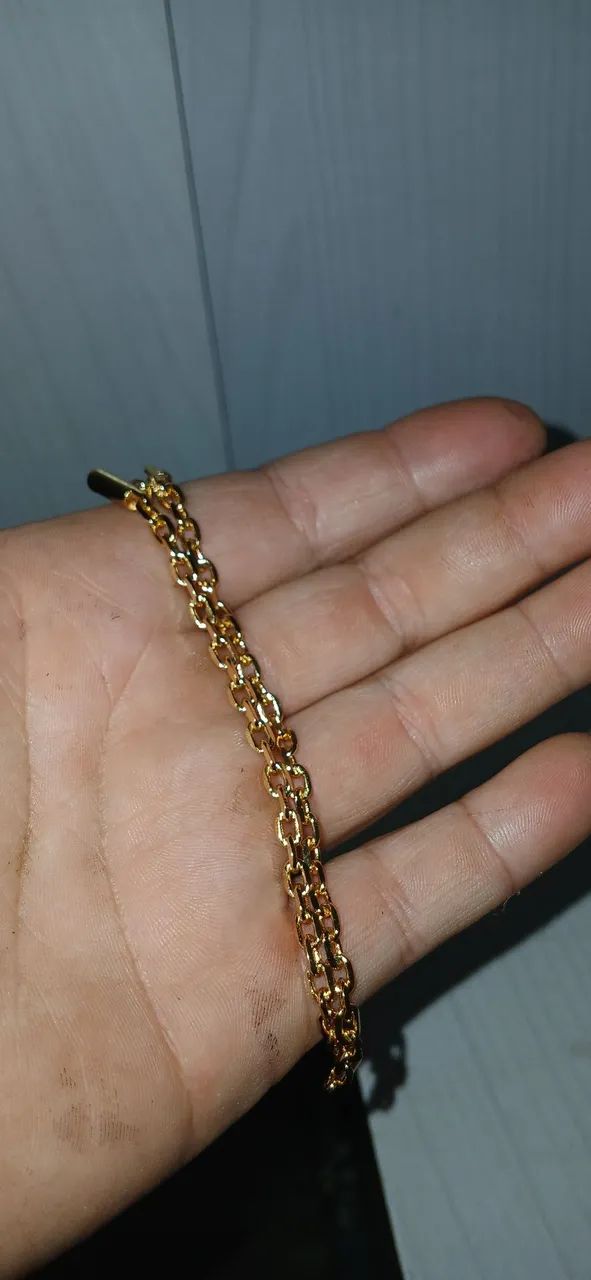Pulseira Banhada a Ouro - Foto 2