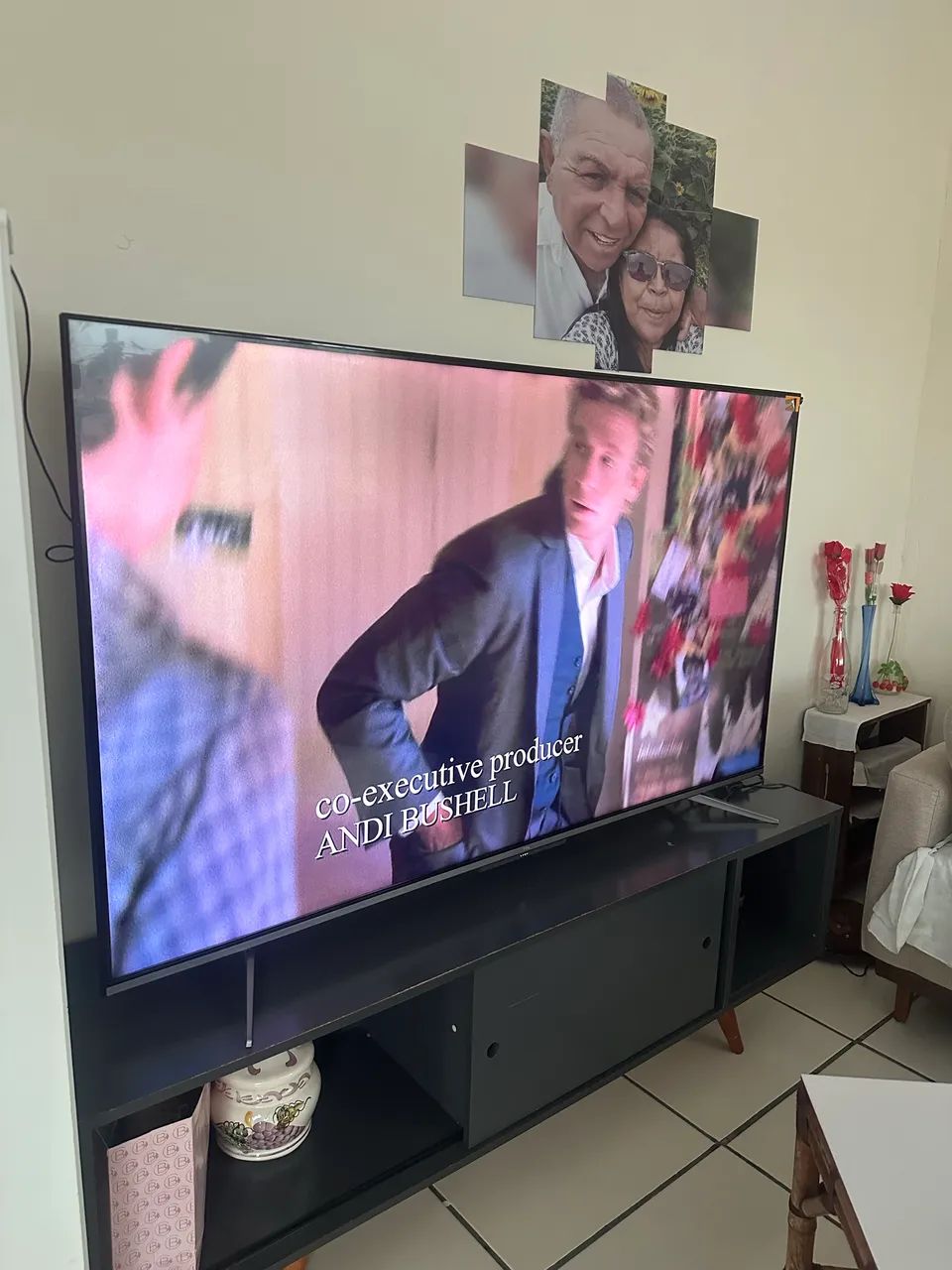 Smartv 65 4 k no plástico Android leia bem - Foto 4