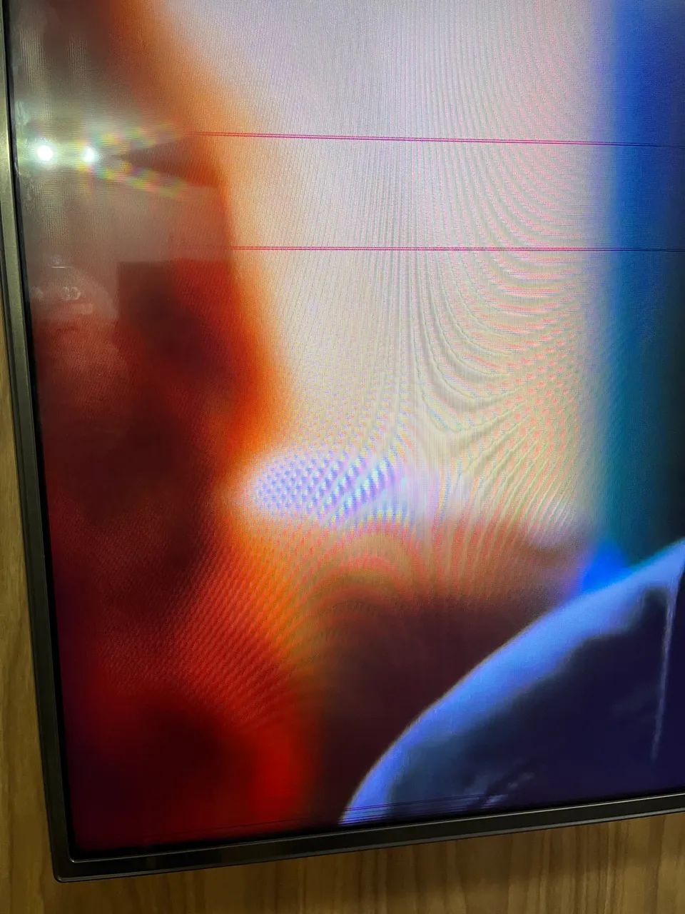 Smart TV LED 49 LG Funcionando com DEFEITO na tela  - Foto 4