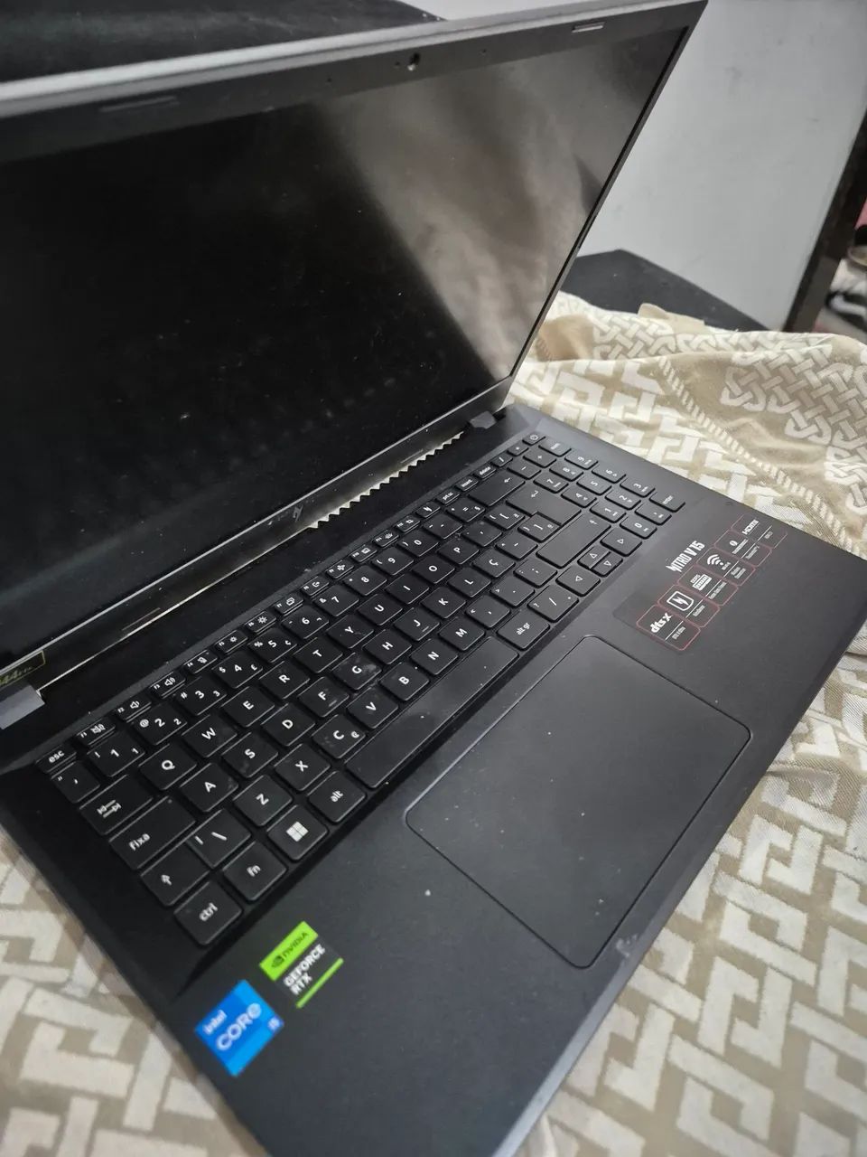 R$4600 Notebook Acer Nitro V15 RTX4050<br>Com RAM ADICIONADO - Foto 2
