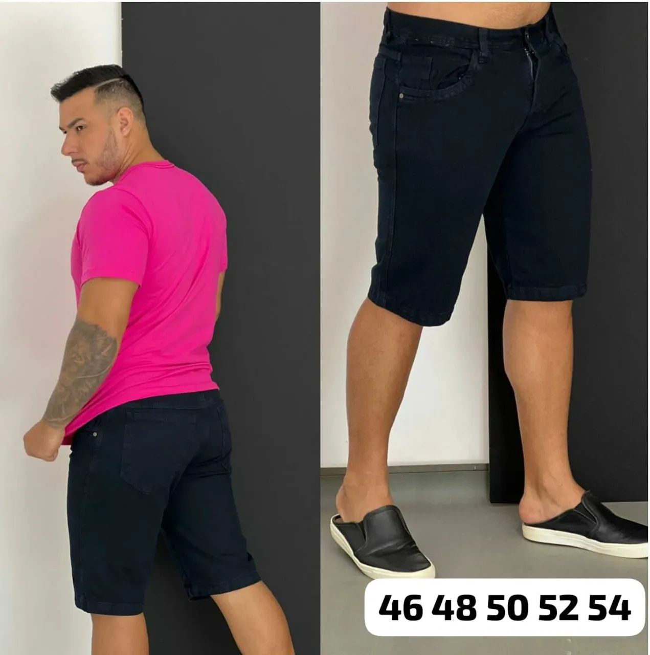 Bermuda jeans _ Plus saze 