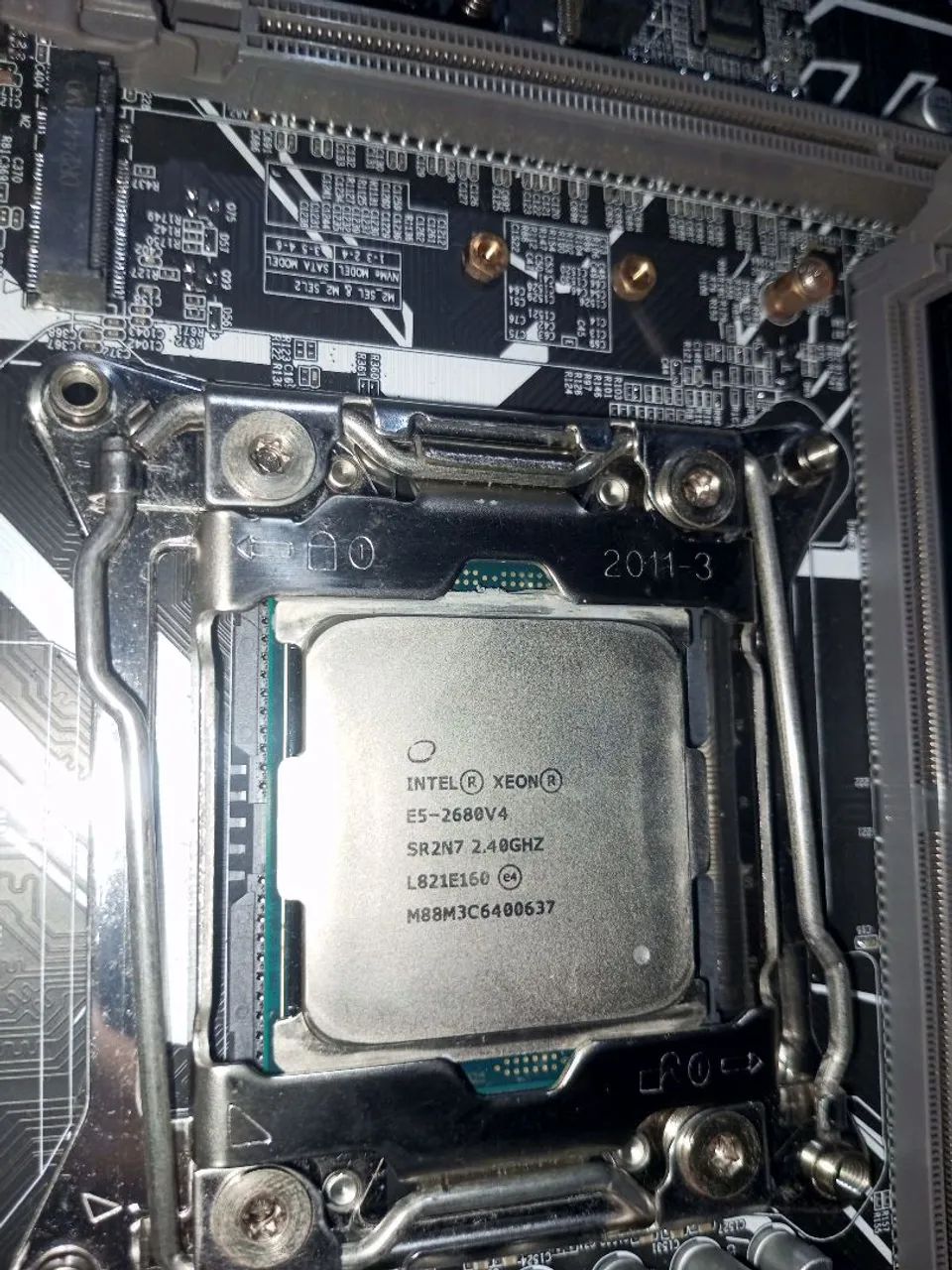 PLACA-MÃE MONGOL X99 Lga-2011 + PROCESSADOR Xeon E5 2680 V4 - Foto 4