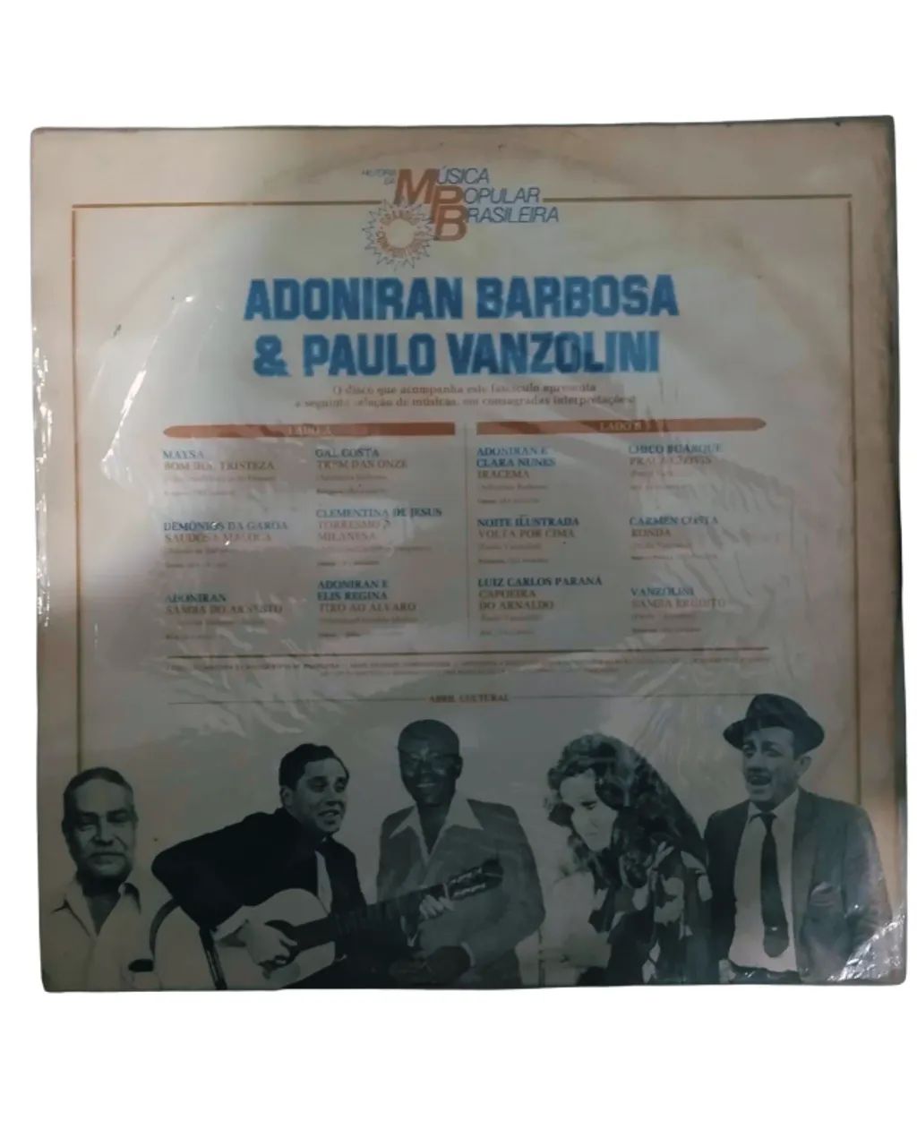 Lote 2 discos de vinil Adoniran & Paulo Vanzolini e Choro - Foto 3