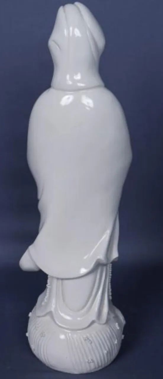 Deusa kwankin em porcelana 36 cms. Raro - Foto 2