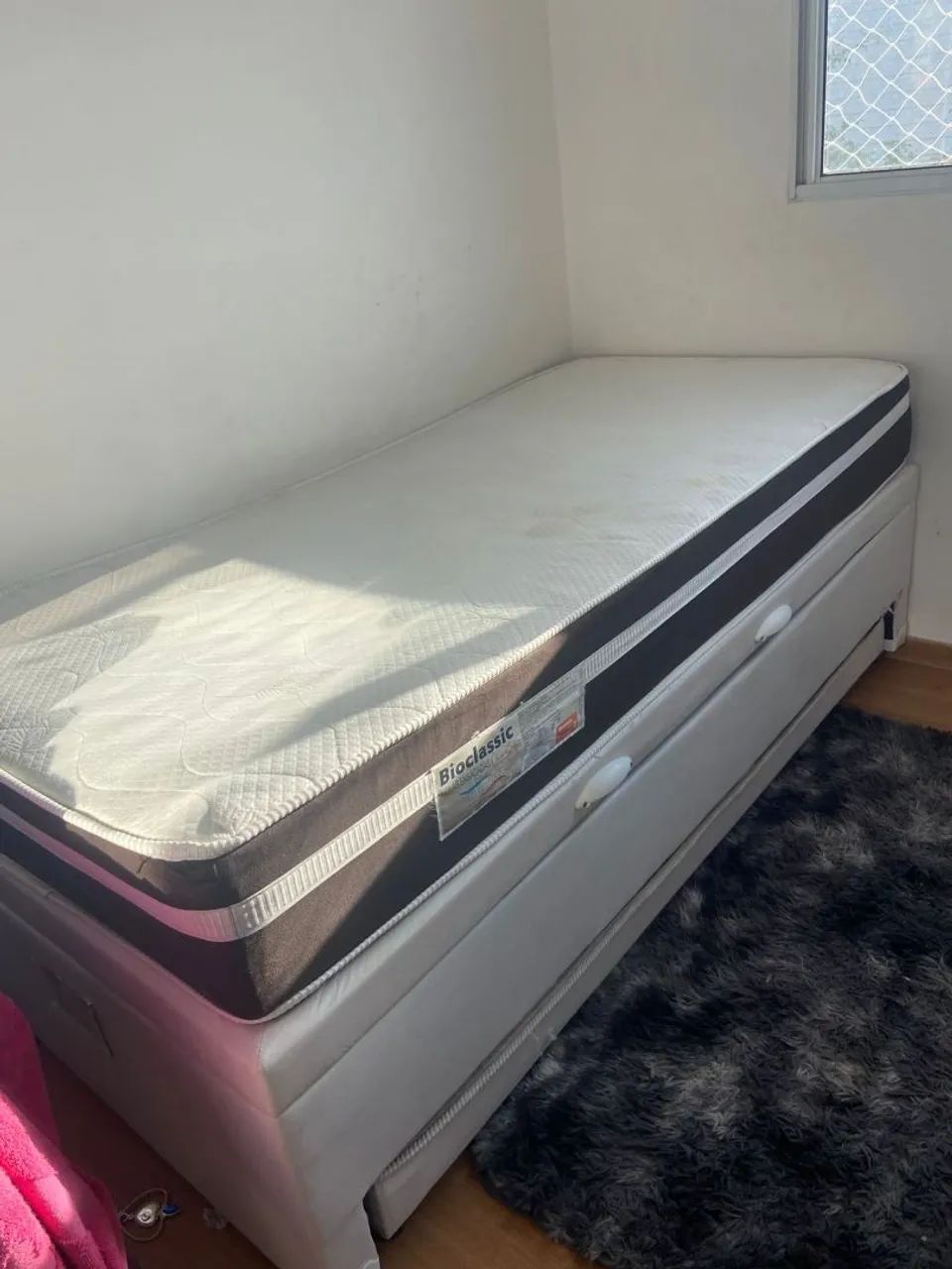 Vendo bicama com baú+ dois colchões D33 molas ensacadas - Foto 2