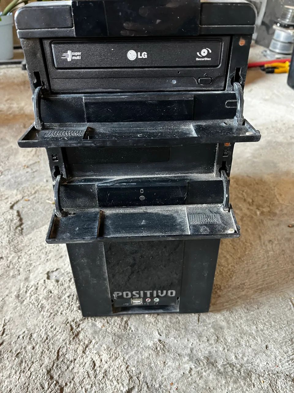 Gabinete positivo com fonte e drive de dvd  - Foto 2
