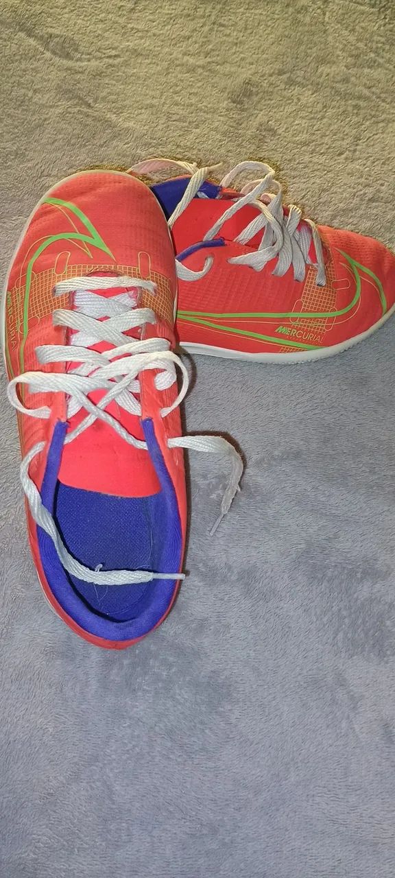 Chuteira Nike mercurial número 31 criança!!! - Calçados Esportivos