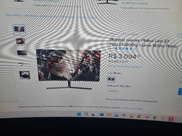 Monitor Gamer Philco Gaming 27 polegadas ultrapassar 4k  - Foto 5