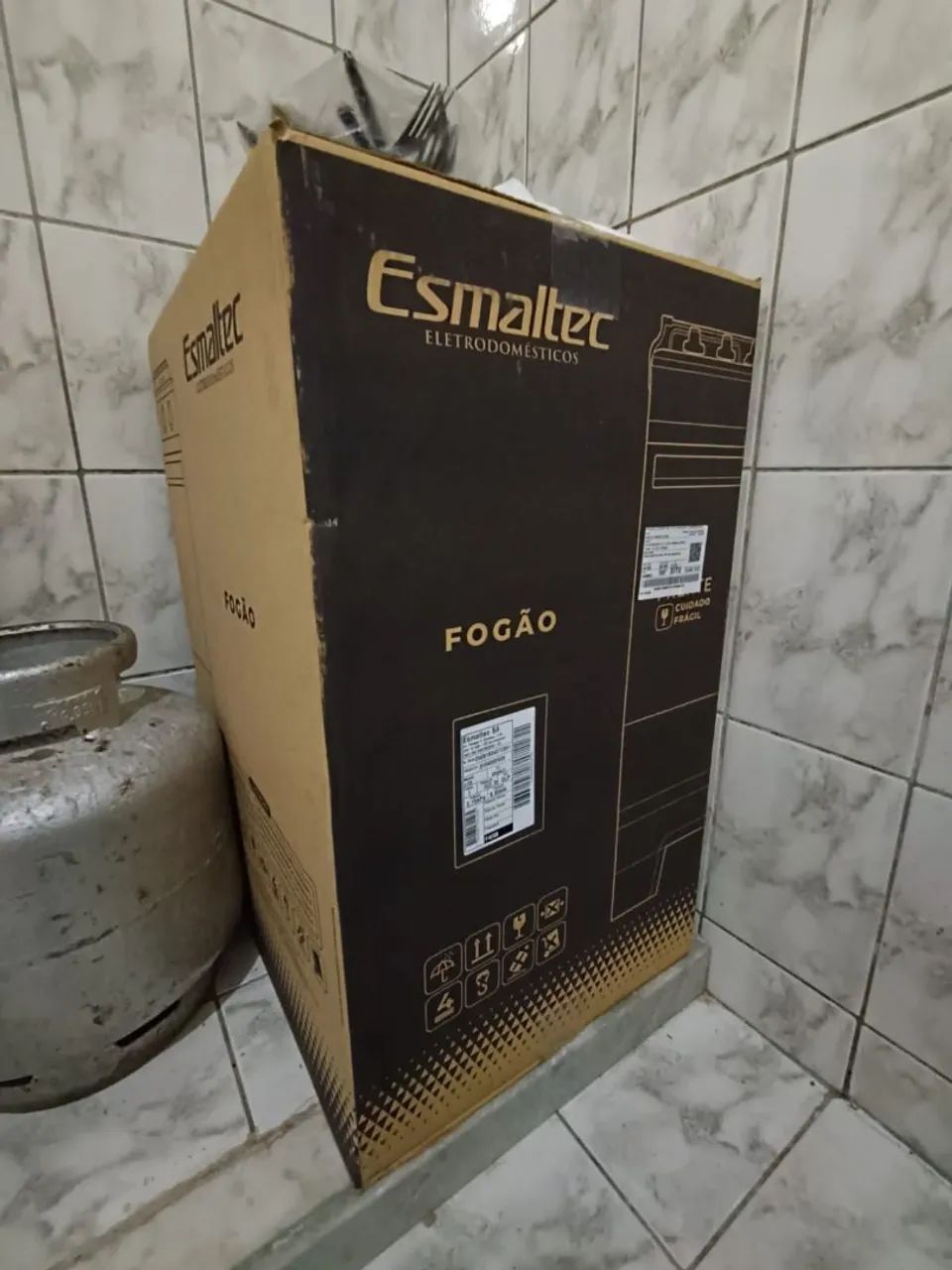 Fogão 4 Bocas Esmalte